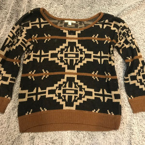 Miami Tribal Print Sweater